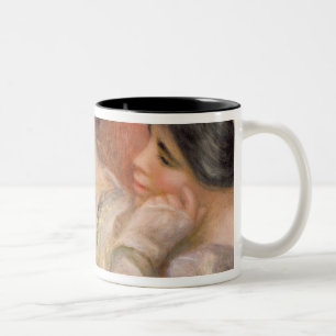 Pierre A Renoir   Dans La Loge Two-Tone Coffee Mug