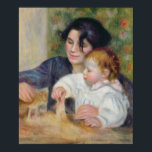 Pierre A Renoir | Gabrielle and Jean Poster<br><div class="desc">Gabrielle and Jean, c.1895-6 | by Pierre Auguste Renoir | Art Location: Musee de l'Orangerie, Paris, France | French Artist | Image Collection Number: XIR19115</div>
