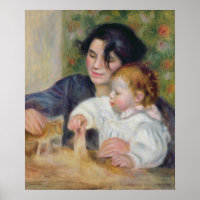 Pierre A Renoir | Gabrielle and Jean
