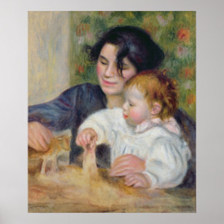 Pierre A Renoir | Gabrielle and Jean Poster