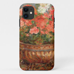 Pierre A Renoir Geraniums in a Copper Basin iPhone 11 Case