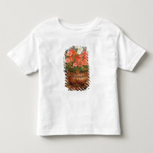 Pierre A Renoir   Geraniums in a Copper Basin Toddler T-Shirt