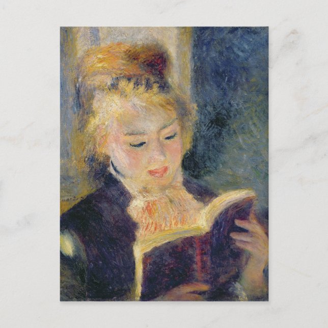 Pierre A Renoir | Girl Reading Postcard (Front)
