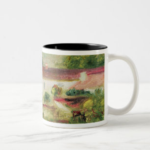 Pierre A Renoir   House at Essoyes Two-Tone Coffee Mug