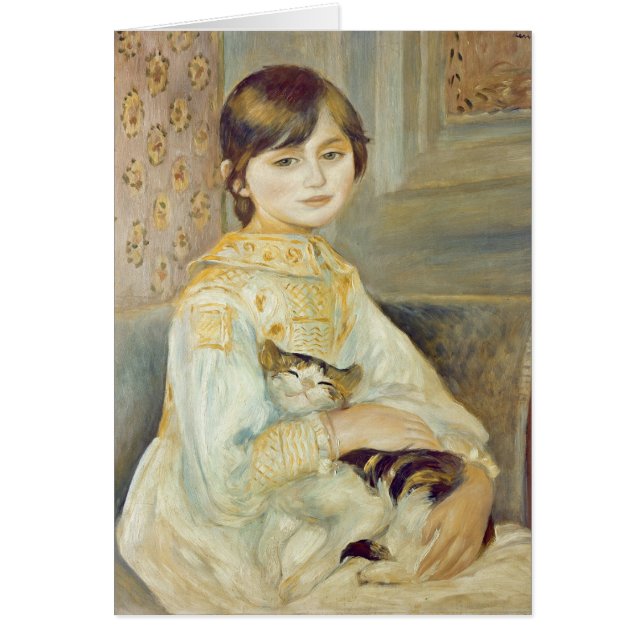 Pierre A Renoir | Julie Manet with Cat (Front)