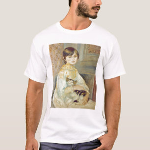Pierre A Renoir   Julie Manet with Cat T-Shirt