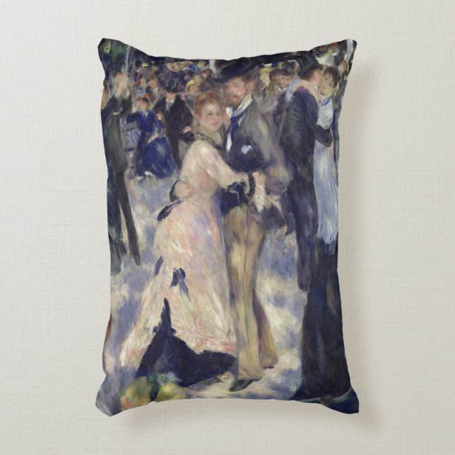 Pierre A Renoir | Le Moulin de la Galette Decorative Cushion (Front(Vertical))