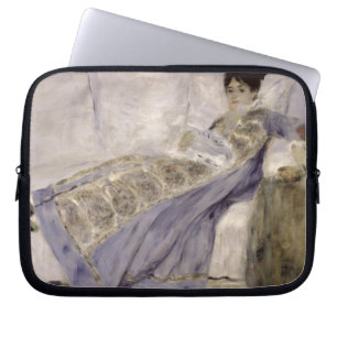 Pierre A Renoir Madame Monet on a Sofa Laptop Sleeve