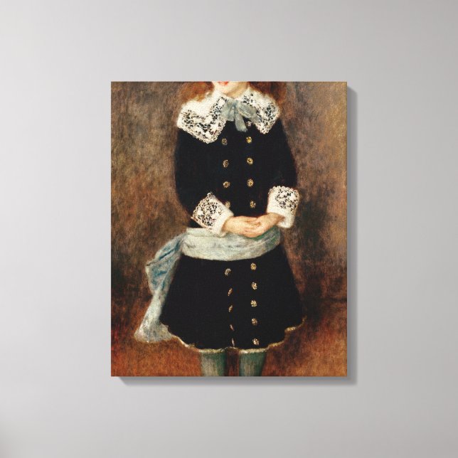 Pierre A Renoir | Marthe Berard Canvas Print (Front)