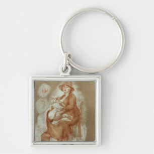 Pierre A Renoir Maternity Key Ring