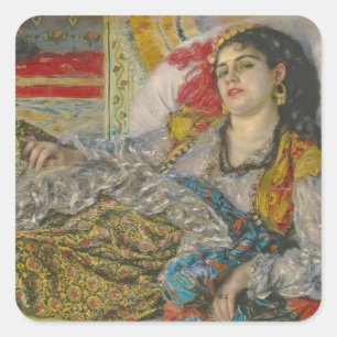 Pierre A Renoir Olympia Square Sticker
