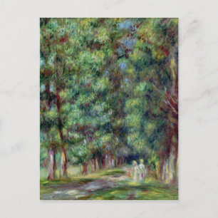Pierre A Renoir   Path in a Wood Postcard