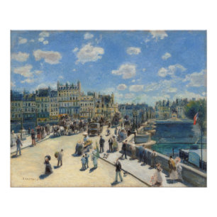 Pierre A Renoir   Pont Neuf, Paris Poster