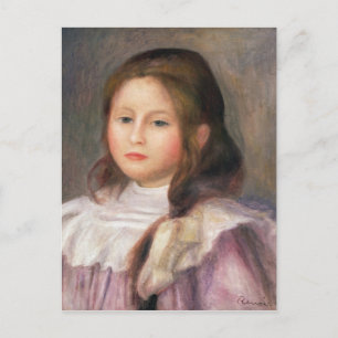 Pierre A Renoir   Portrait of a Child 2 Postcard