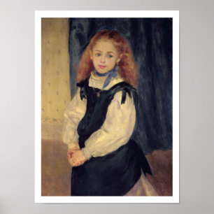 Pierre A Renoir Portrait of Mademoiselle Legrand Poster