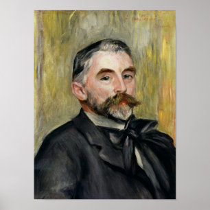 Pierre A Renoir   Portrait of Stephane Mallarme Poster