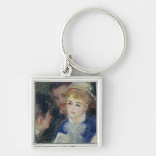 Pierre A Renoir Reading the Role Key Ring