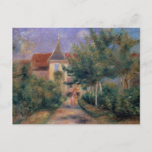 Pierre A Renoir | Renoir's house at Essoyes Postcard (Front)