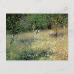 Pierre A Renoir   Spring at Chatou Postcard