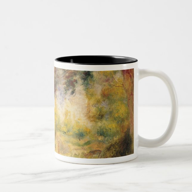Pierre A Renoir | Spring Landscape Two-Tone Coffee Mug (Right)
