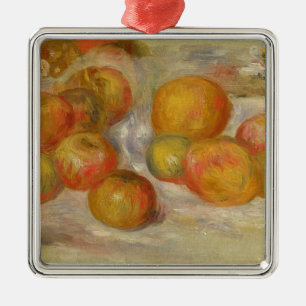 Pierre A Renoir   Still Life with Apples Metal Tree Decoration