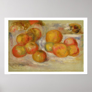 Pierre A Renoir Still Life with Apples Poster