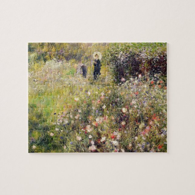 Pierre A Renoir | Summer Landscape Jigsaw Puzzle (Horizontal)