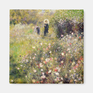 Pierre A Renoir Summer Landscape Magnet
