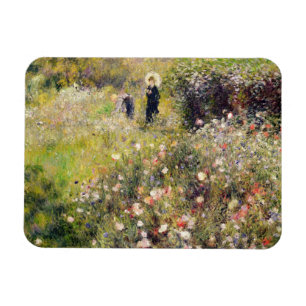 Pierre A Renoir Summer Landscape Magnet