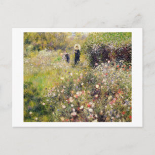 Pierre A Renoir Summer Landscape Postcard