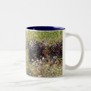 Pierre A Renoir   Summer Landscape Two-Tone Coffee Mug
