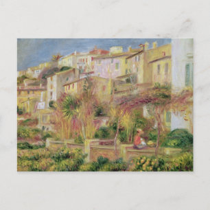 Pierre A Renoir   Terrace in Cagnes Postcard