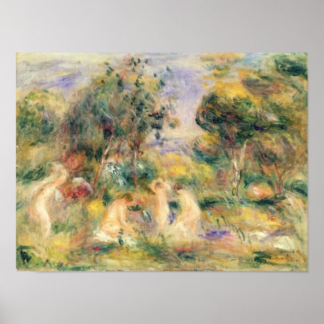 Pierre A Renoir | The Bathers Poster (Front)
