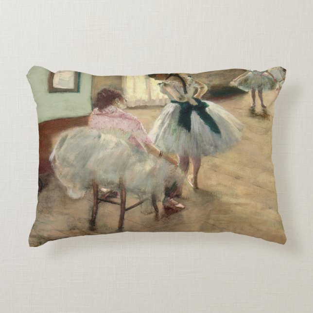 Pierre A Renoir | The Dance Lesson Decorative Cushion (Front)