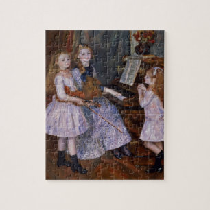 Pierre A Renoir The Daughters of Catulle Mendes Jigsaw Puzzle