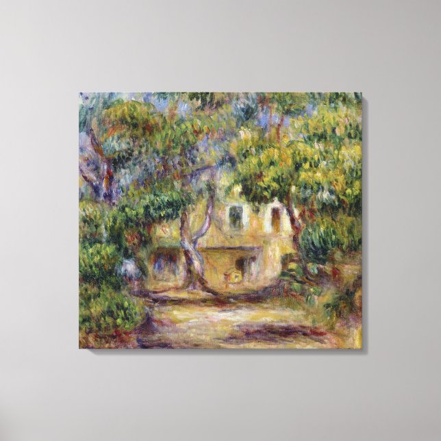 Pierre A Renoir | The Farm at Les Collettes Canvas Print (Front)