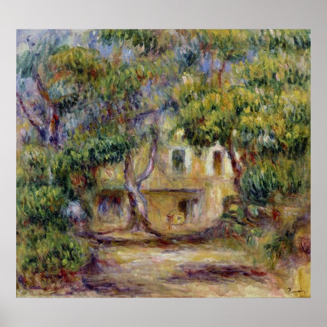 Pierre A Renoir | The Farm at Les Collettes Poster (Front)