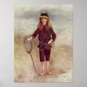 Pierre A Renoir The Little Fisherwoman Poster