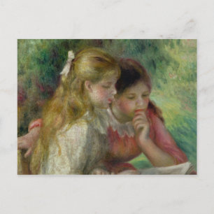 Pierre A Renoir The Reading Postcard