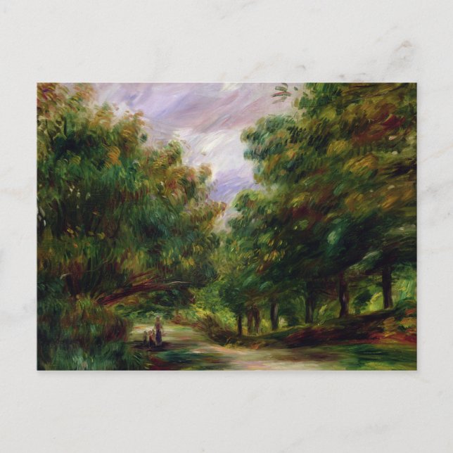 Pierre A Renoir | The Road near Cagnes Postcard (Front)