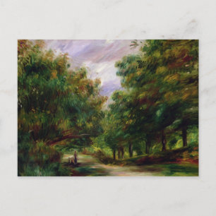 Pierre A Renoir The Road near Cagnes Postcard