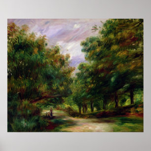 Pierre A Renoir The Road near Cagnes Poster