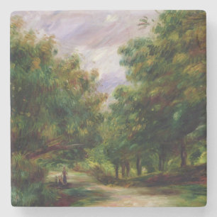 Pierre A Renoir The Road near Cagnes Stone Coaster