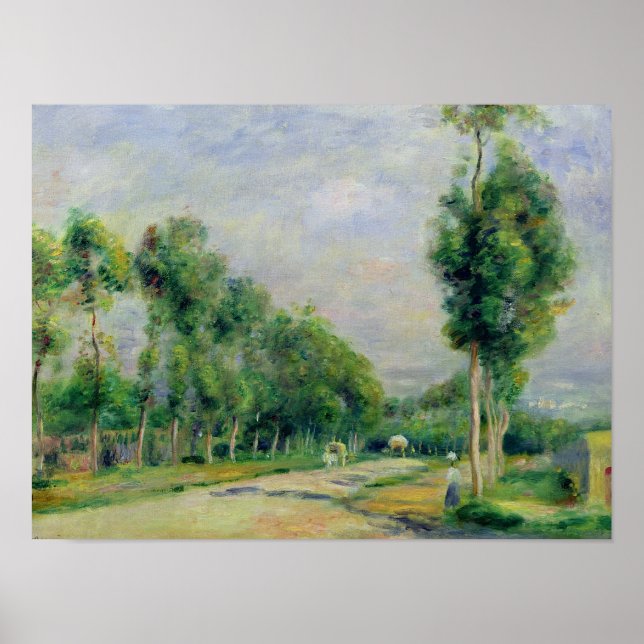 Pierre A Renoir | The Road to Versailles Poster (Front)
