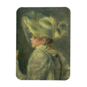 Pierre A Renoir The White Hat Magnet