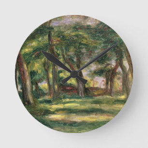Pierre A Renoir Trees Round Clock