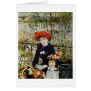 Pierre A Renoir   Two Sisters, or On The Terrace