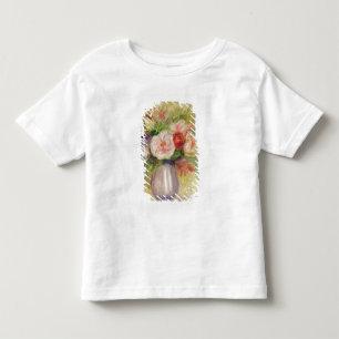 Pierre A Renoir Vase of Flowers Toddler T-Shirt