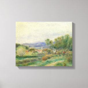Pierre A Renoir View of La Seyne, Provence Canvas Print