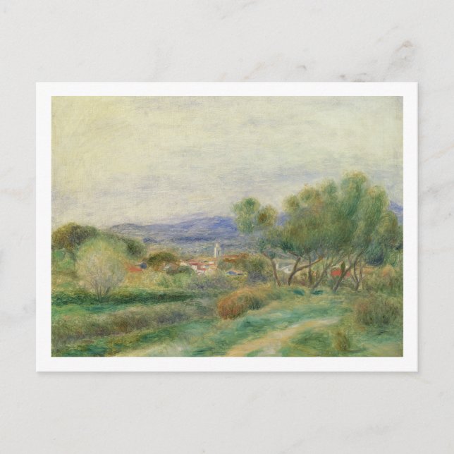 Pierre A Renoir | View of La Seyne, Provence Postcard (Front)